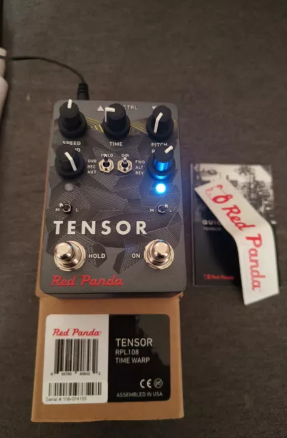 Red Panda Lab Tensor Pitch Shifter & Time Stretcher Effects Pedal