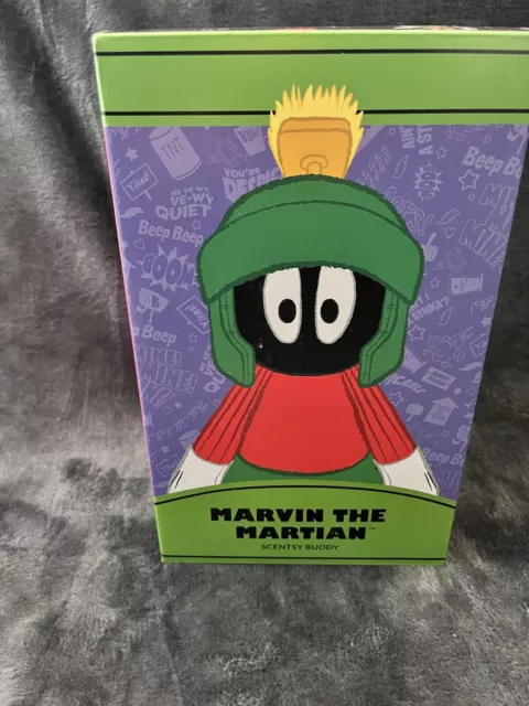 SCENTSY BUDDY LOONEY TUNES MARVIN THE MARTIAN W/Scent pak NEW