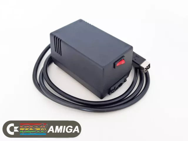Amiga PSU. Power supply for Commodore Amiga A500, A500+, A600, A1200 (AU plug)