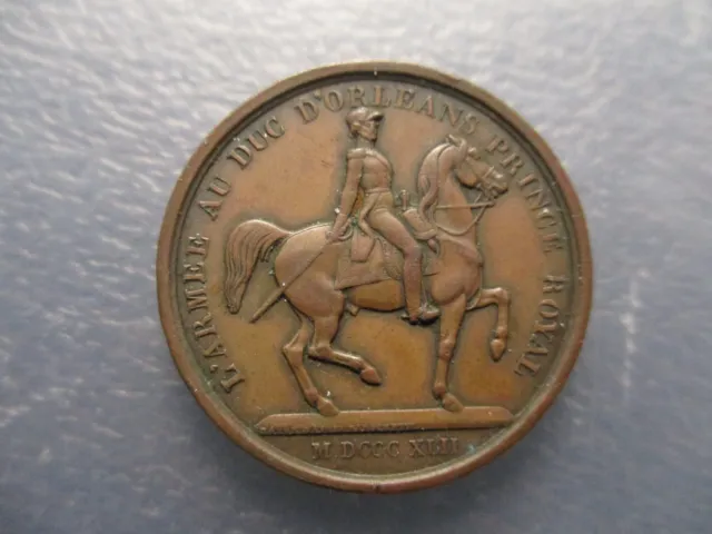 Medalla Francia 1842 Luis Philippe I Luis Felipe I Muerte Del Duque De Orleans