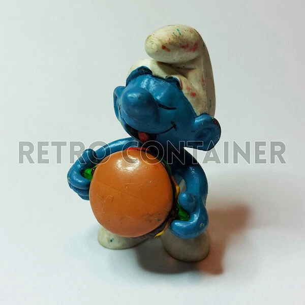 SCHTROUMPF PUBLICITAIRE SCHLEICH® Schtroumpf Happy Schtroumpfday Puffi Schtroump EUR 10,00 - FR