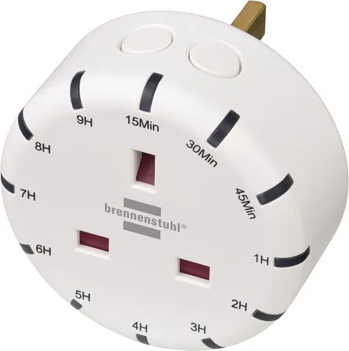 Electronic Countdown Timer 13A Mains Plug In Digital Timer Switch Socket Plug