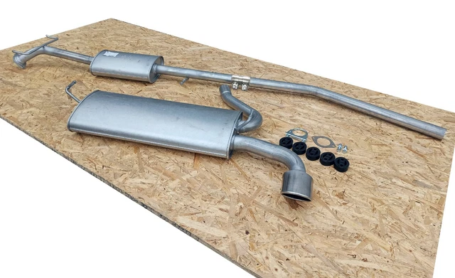 Tuyau D'échappement Pour OPEL MOKKA 1.6/1.8 Flex - Neuf, Kit Complet, Acier Aluminié
