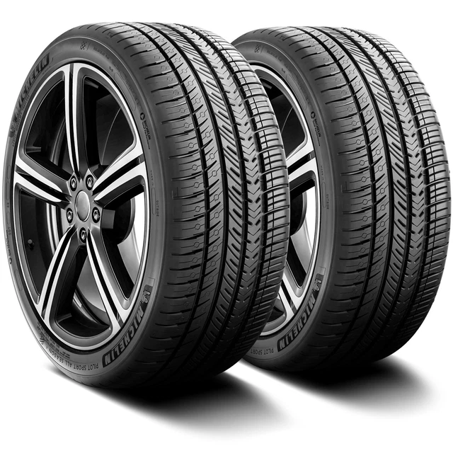 2 Tires Michelin Pilot Sport All Season 4 235/50ZR17 100Y XL A/S Performance