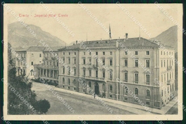 Trento Città Imperial Hotel Stengel 17101 cartolina RT2681