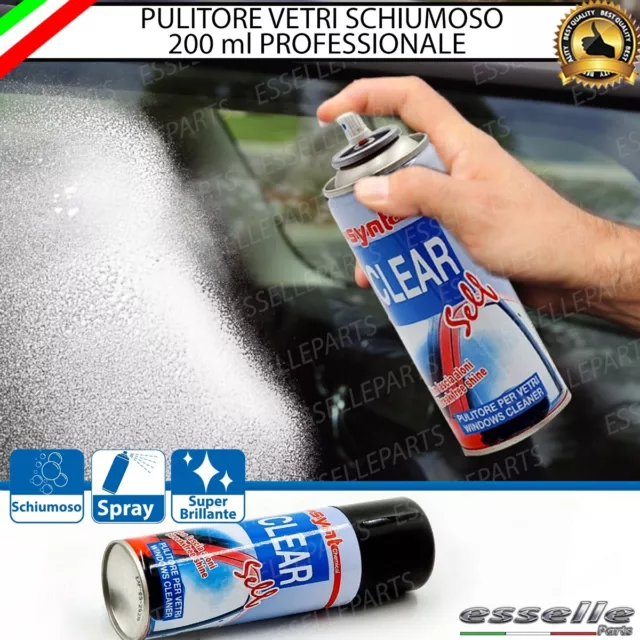 DETERGENTE PULITORE PULISCI VETRI CRISTALLI SCHIUMA 200 ml PER MERCEDES GL X164