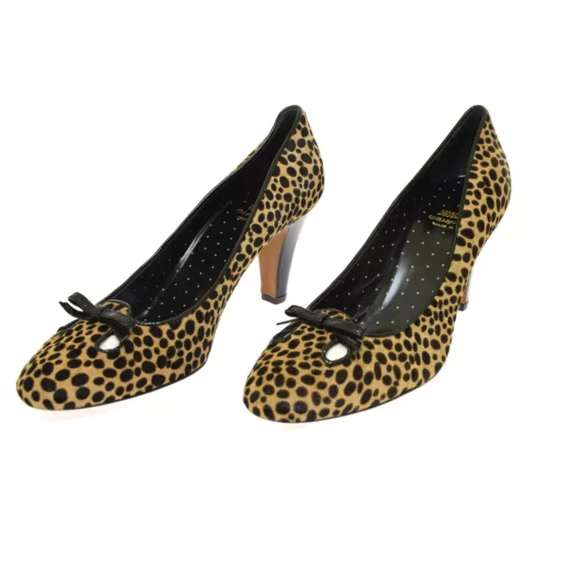Moschino Cheap & Chic Women's Shoes Animal Print Hair Pumps Scarpa Leopard 40