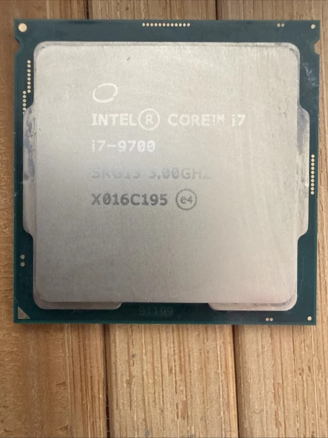 Processeur Intel Core I7-9700K - 3.6GHz, 8 Cœurs, Socket LGA1151, Ouvert Jamais Utilisé, Garantie 1 Mois