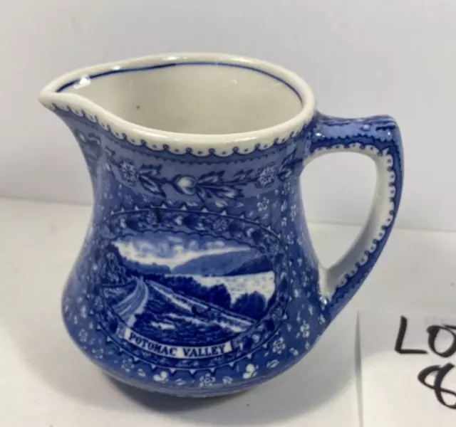 Baltimore Ohio Railroad Lamberton China Dining Scammell's Creamer B &O 1927