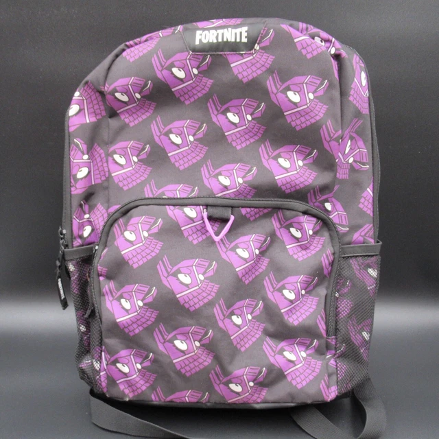 FORTNITE AMPLIFY LLAMA Loot Pinata Backpack Laptop Sleeve Purple Black 18 Inch 14.25 PicClick