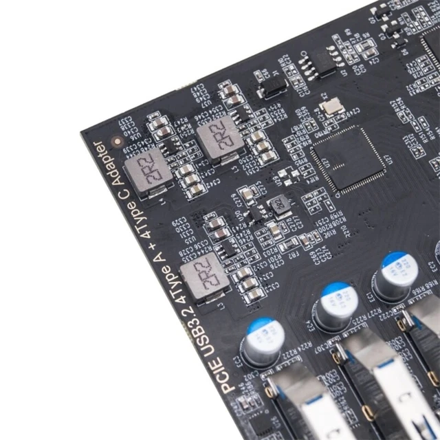 PCIe 3.0 To USB 3.2 Gen2 10Gbps Expansion Card Multiple Interfaces Type - View #4