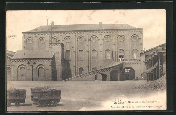 CPA Lens, Les Mines, Fosse No 4