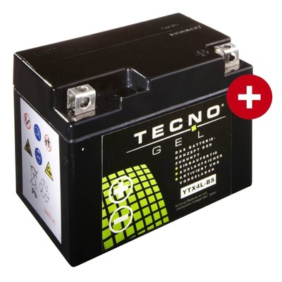 BATTERIA PER HONDA ST 50 Dax ab23a 1996 NITRO yb4l-b GEL chiuso 