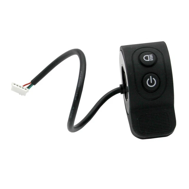 HOHOVYVY Accélérateur De Gaz Au Pouce Double Bouton Pour Scooter Électrique Kugoo G2 Master - Confort Et Contrôle Optimal