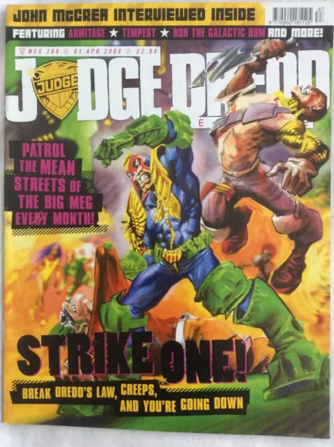 Judge Dredd Megazine Issue 269 01/04/08 (2000ad)