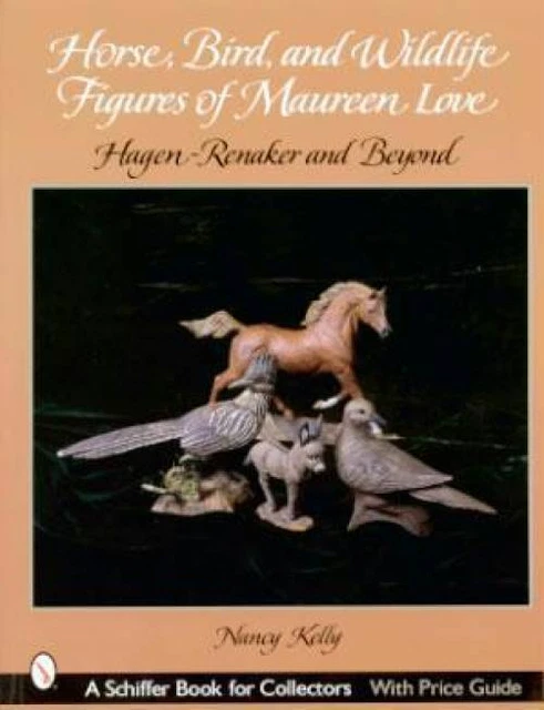 Horse Bird Animal Figure M Love book Hagen Renaker