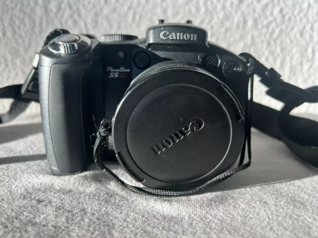 Canon PowerShot S5 8.0 MP Digital Camera - Black (Kit with 36-432mm f/2.7-3.5...