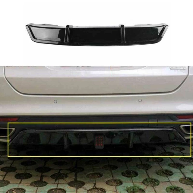 Paint Black Rear Bumper Protector Cover Panel For Ford Mondeo Fusion 2013-2018 A