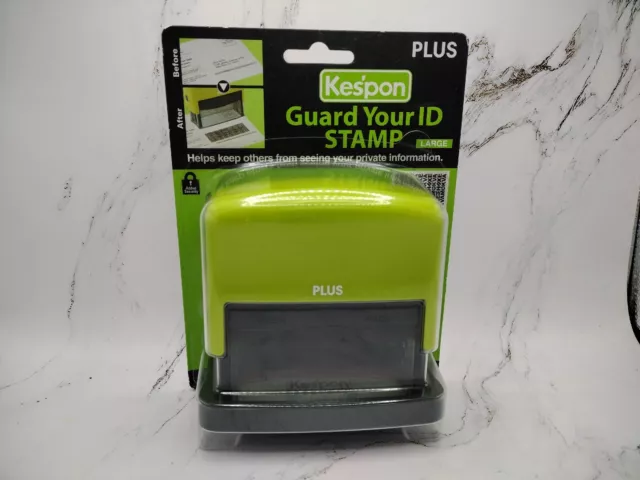Plus Kespon Guard Your ID Stamp Small Green