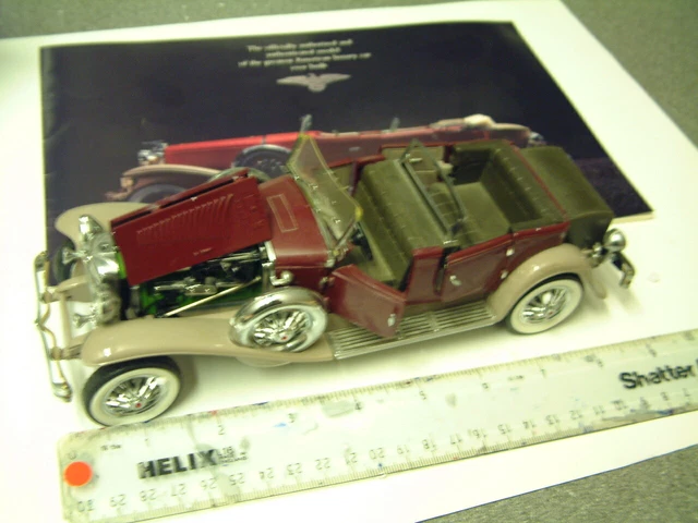 Franklin Mint 1/24 Duesenberg J Derham Tourster – Marron/Beige