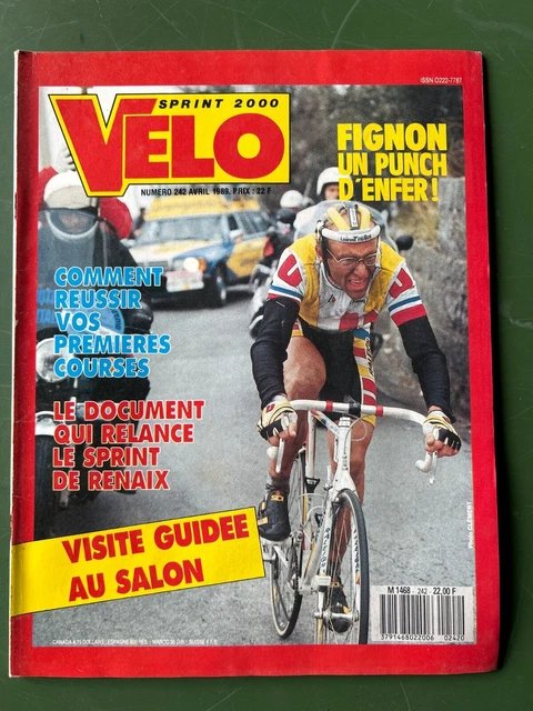VELO MAG 256 07.1990 AVANT TOUR de FRANCE BUGNO FIGNON CARTE TdF JF