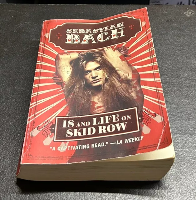 18 & Life On Skid Row by Sebastian Bach - Paperback - Free P&P