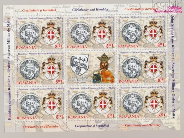 Romania 6667Klb Sheetlet (complete issue) unmounted mint / never hinge (10256985