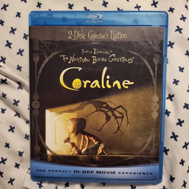 CORALINE (TWODISC BLURAY/DVD Combo w/ Bluray 4.99 PicClick