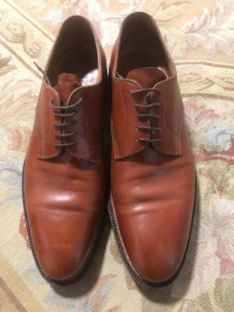 Scarpa uomo lacci Bonora Calzolai dal 1978 n.43 cognac