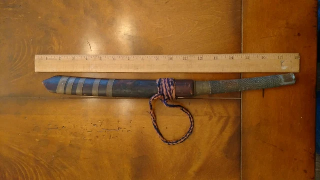 Vintage Burmese Dah Dagger