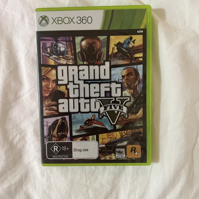 GRAND THEFT AUTO V GTA 5 - Microsoft Xbox 360 🇦🇺 Seller Tested Works ...