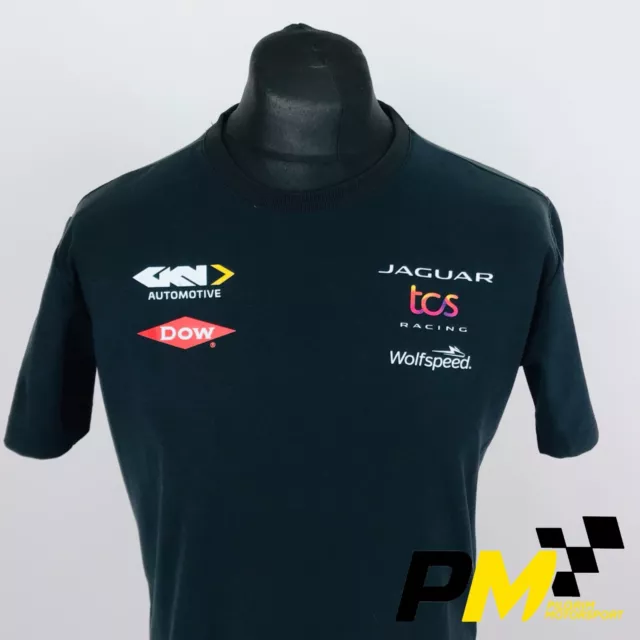 JAGUAR TCS RACING Formula E Team-Team Issue Race Day T-Shirt M £19.50 ...
