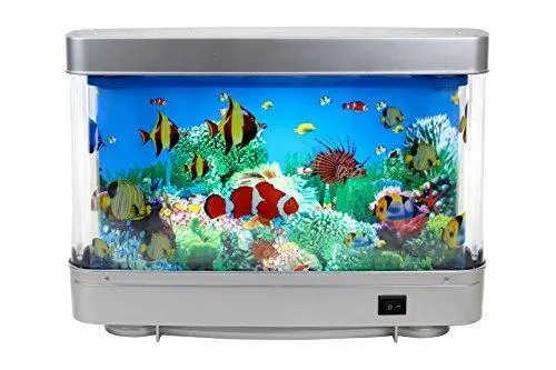 Lightahead Artificial Tropical Fish Aquarium Decorative Lamp Virtual Ocean in