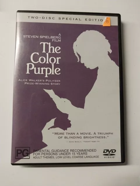 The Color Purple DVD Region 4 GC 2Disc Special Edition Whoopi Goldberg bc22