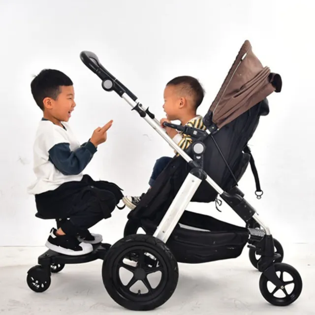 Second Child Auxiliary Trailer Pedal For Children Baby Stroller Assist Pedal