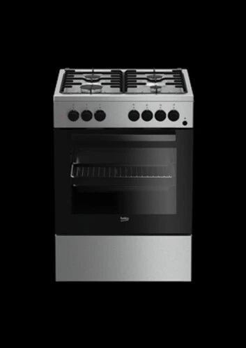 Beko FSE62110DX cucina Piano cottura Gas Acciaio inossidabile A