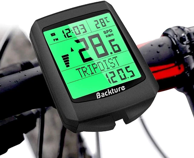 COMPTEUR KILOMÉTRIQUE DE Vélo Multifonction Ordinateur de Vélo Étanche  Affichage EUR 49,99 - PicClick FR