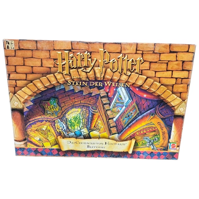 Harry Potter und der Stein der Weisen Mattel 2001 Brettspiel Gesellschaftsspiel