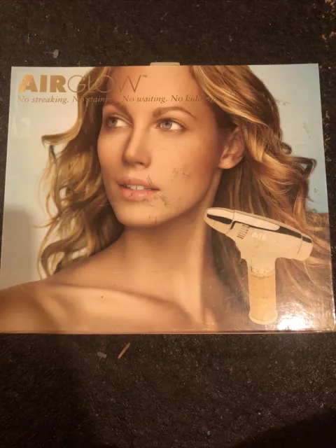 Fusion Beauty Air Brillo Spray Bronceado Aerógrafo Pistola de Aire Kit Completo Bronceado Sin Sol N