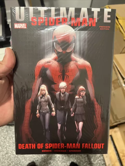 Ultimate Spider-Man: Death of Spider-Man Fallout HARDCOVER NEW SEALED