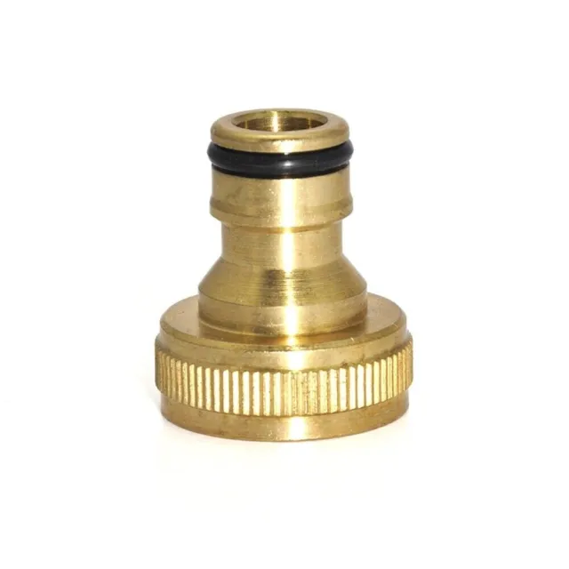 1/2" Garden Brass Hose Connector Watering Hose Pipe Tap Adaptor Fitting 5Pcs