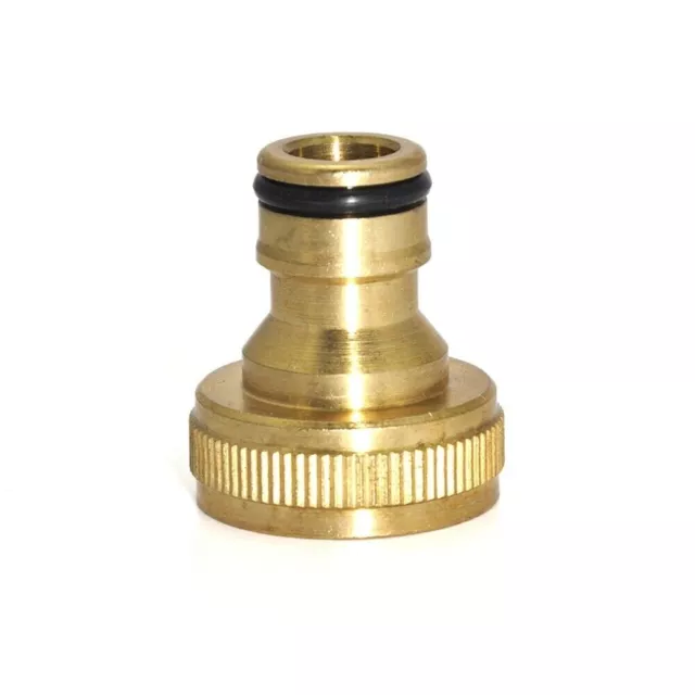 1/2 Zoll Garten Messing Schlauchverbinder Bewässerungsschlauch Rohr Wasserhahn Adapter Fitting 1 Stück