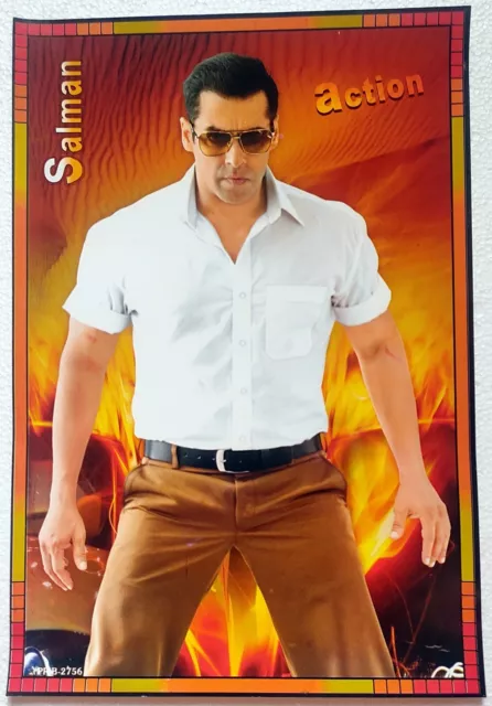 Bollywood Actor Poster Salman Khan 10.5X15.5 inch Approx