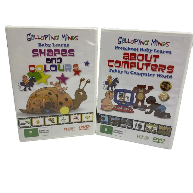 GALLOPING MINDS; BABY Learns Shapes and Colors (DVD, 2003