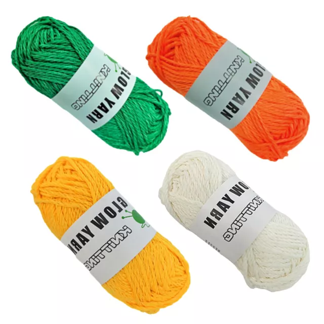 Handmade Luminous Chunky Yarn Glow In The Dark Knitting Soft Hand Knitted  Yarn Diy Weave Glowing Wool New