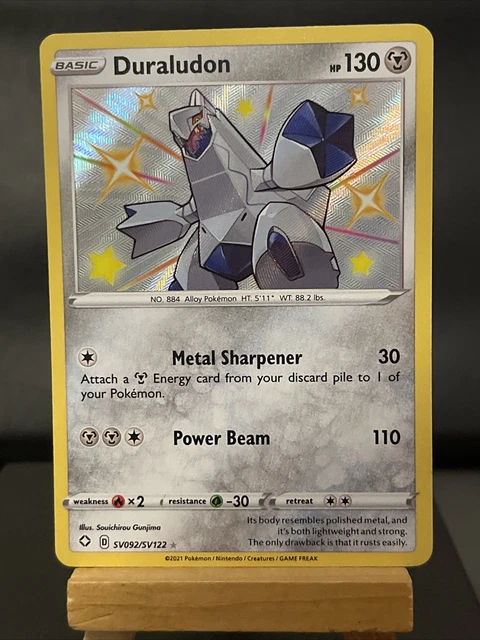 Pokemon Card Duraludon SV092/SV122 Shining Fates Holo Shiny Vault NM