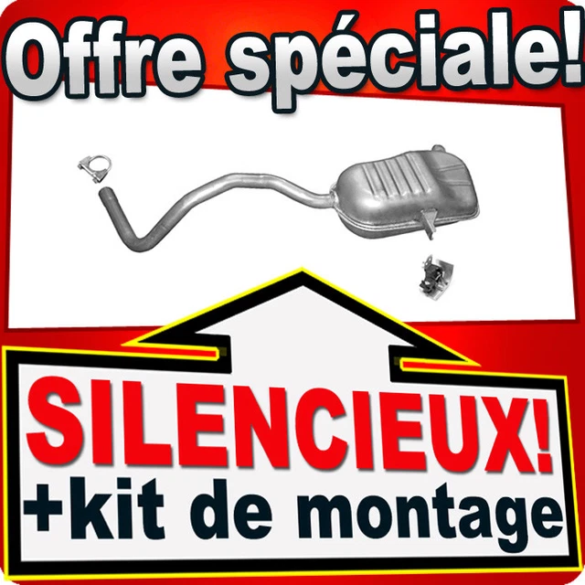 Ligne D'échappement Complète Pour Renault Grand Scenic II 1.5 DCI 105CH - Sans FAP