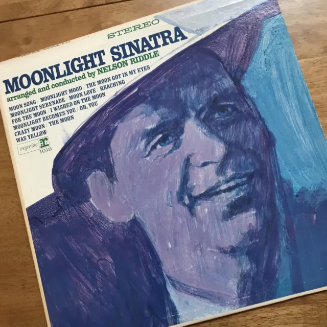 Frank Sinatra Moonlight Sinatra LP Stereo FS - 1018 Very Rare US Import VGC