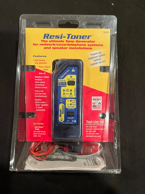 RESI-TONER TG400 Tone Generator NEW