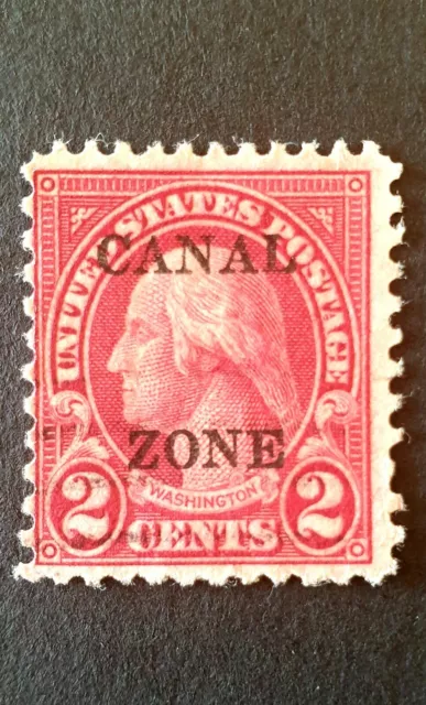 🇺🇸 USA - 1926 Washington 2 cents red CANAL ZONE